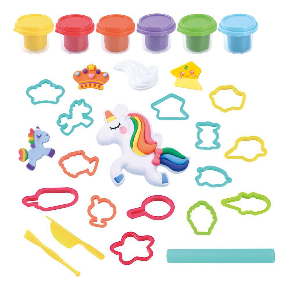 Set de Plasticina de Fantasía de Unicornio para 3+ Años Kit Fantasía De Unicornio