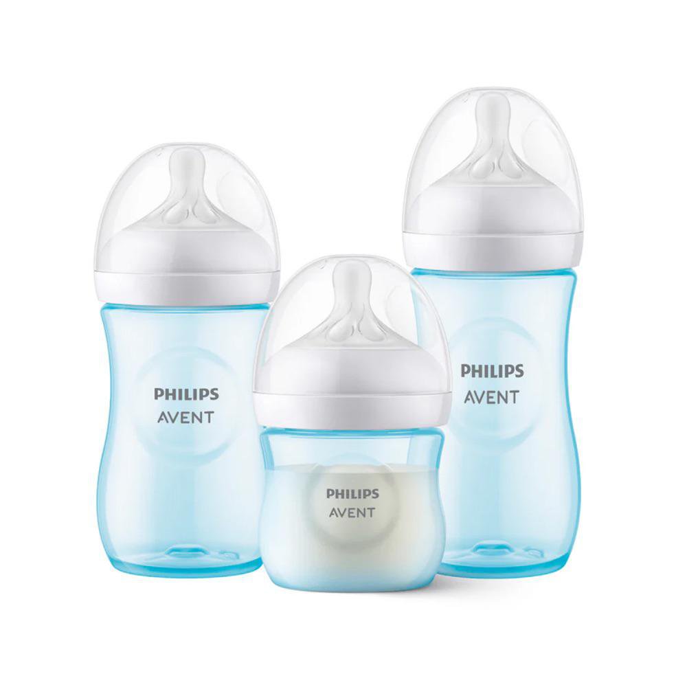 Set de Pachas Philips Natural Response de Diferentes Tamaños de 3 Piezas Color Azul Set de…