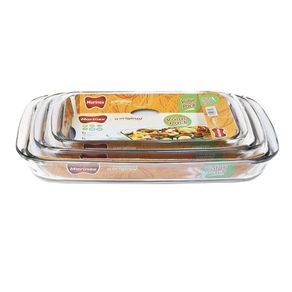 Set De 3 Moldes Rectangular - Marinex