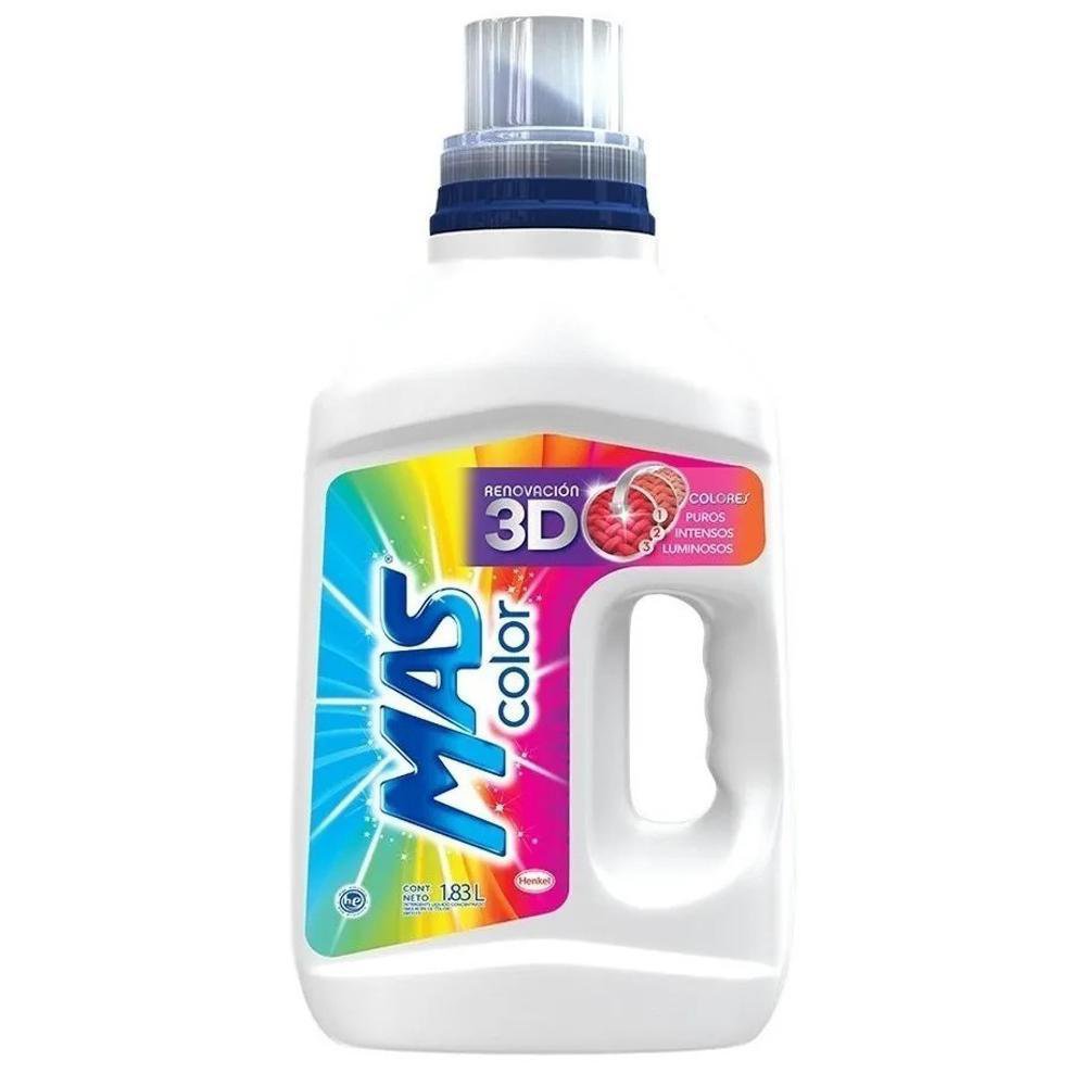 Detergente para Ropa Mas Líquido Tipo Color Renovación 3D de 1.83 L