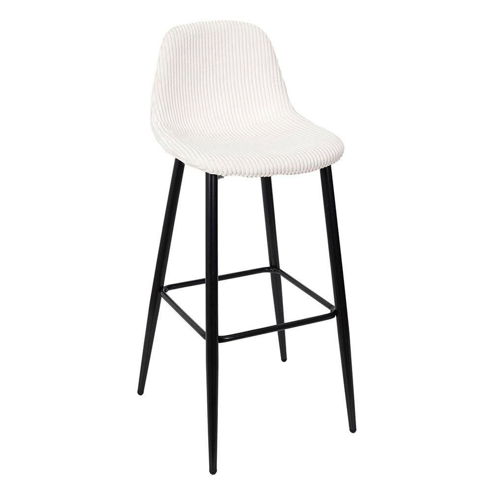 Silla de Bar Scott 46 x 50 x 100 cm Color Blanco Silla de Bar Scott Blanca