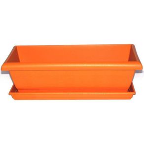 Maceta Plástica Rectangular Terracota - Spartaplast Varios Tamaños