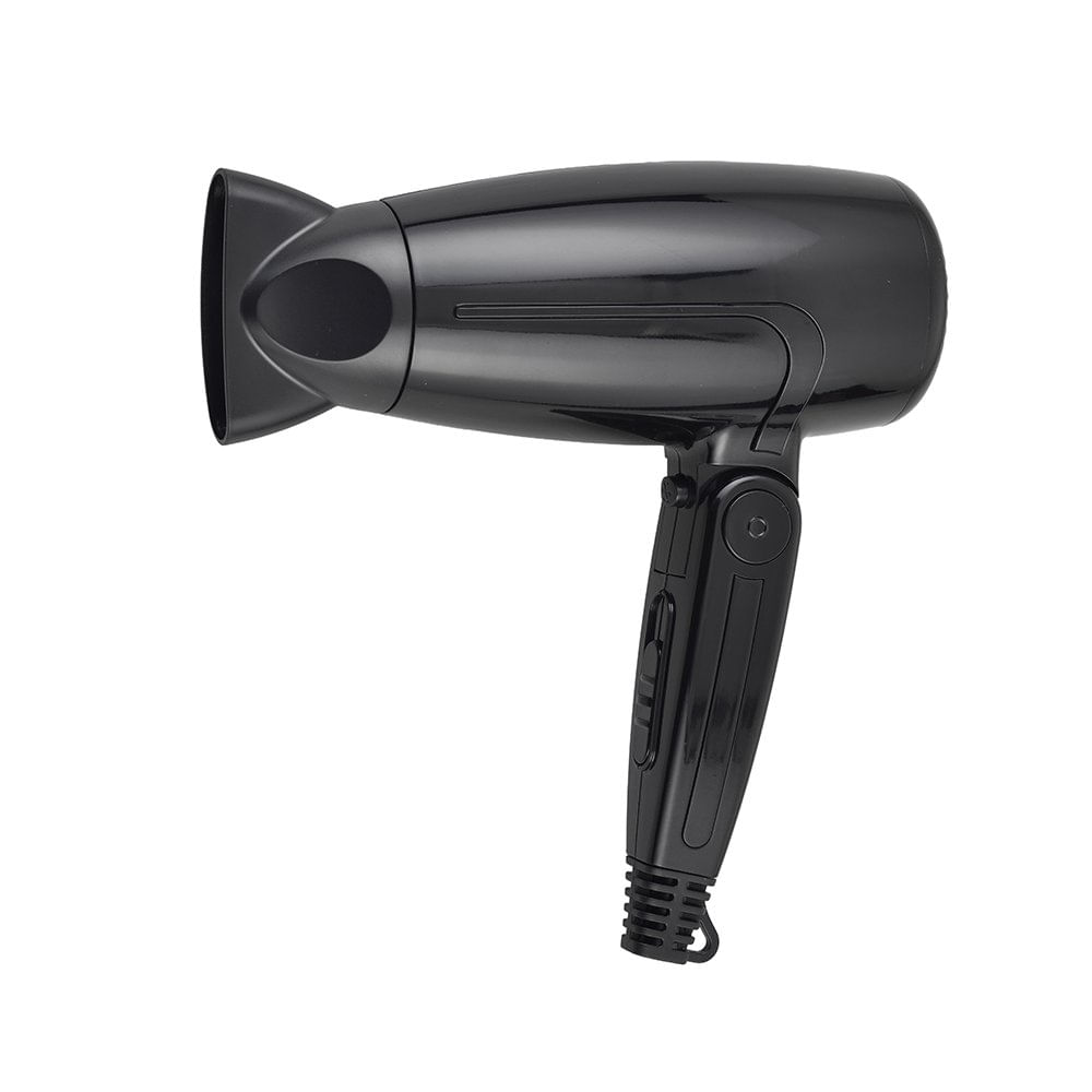 Secadora de Cabello 1600 W Color Negro Secadora de Cabello de Viaje de 1500 W con 2 Veloci…