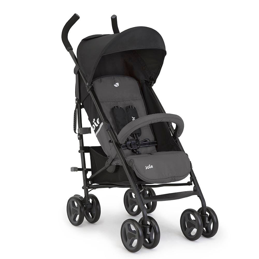 Carruaje de Paseo Nitro LX Tipo Paraguas Reclinable con Arnés de 5 Puntos Color Negro