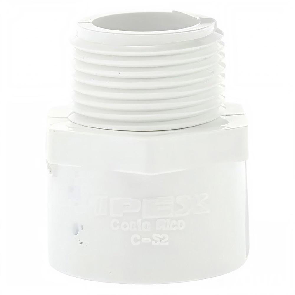 Adaptador Macho de PVC con Rosca de 3/4 Plg