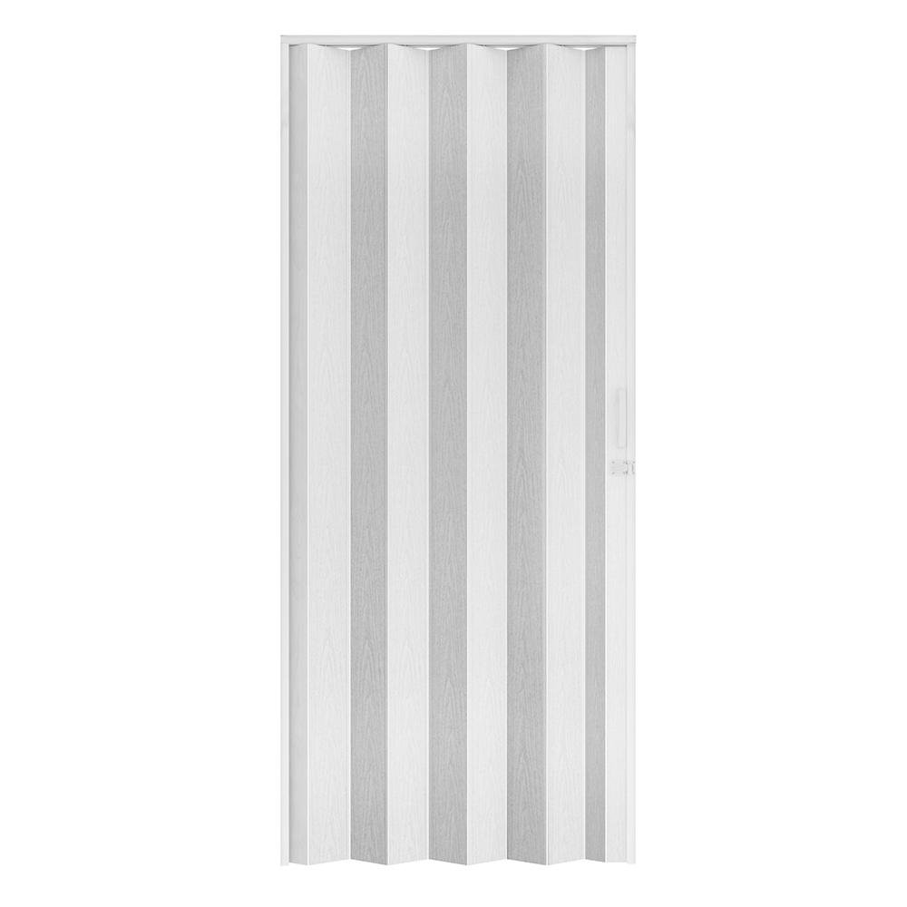 Puerta Plegable de PVC Color Blanco