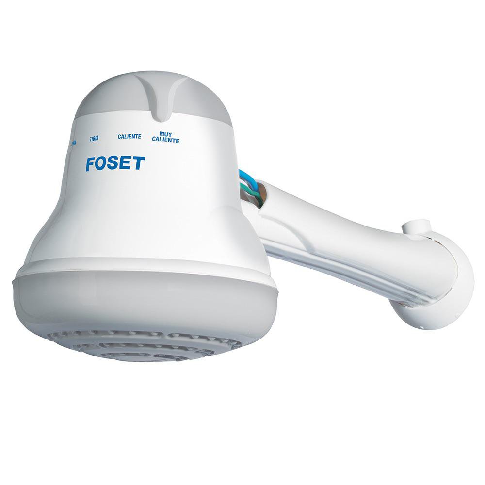 Calentador Eléctrico Foset de 4 Temperaturas de 5-3/8 Plg 127 V Color Gris