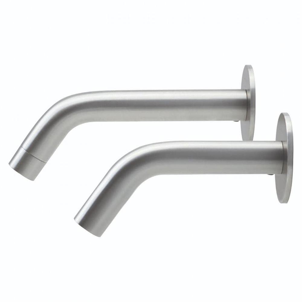 Llave para Lavamanos de Pared con Jabonera Integrada Acero Inoxidable Llave para Lavamanos…