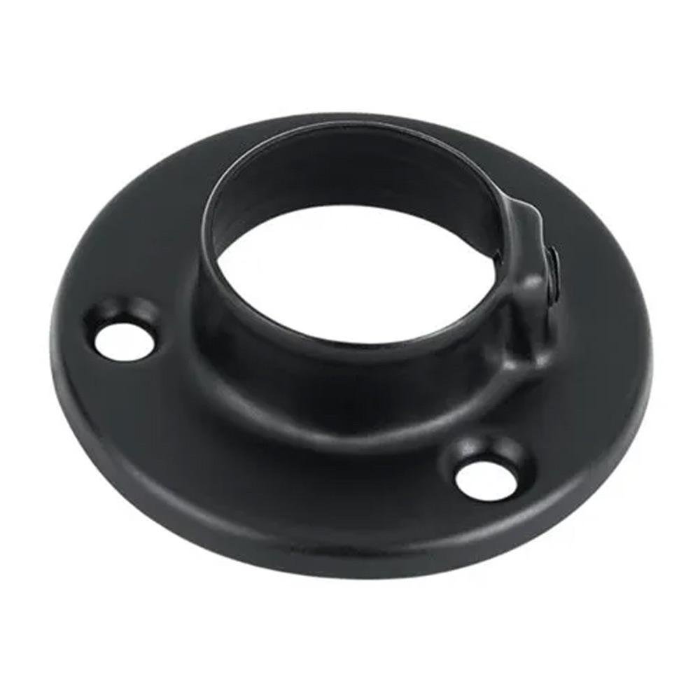 Brida para Tubo Redondo de Clóset Color Negra