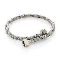 Mangueralavaplatos 1/2X1/2 55 Cm Acero Foset - Truper