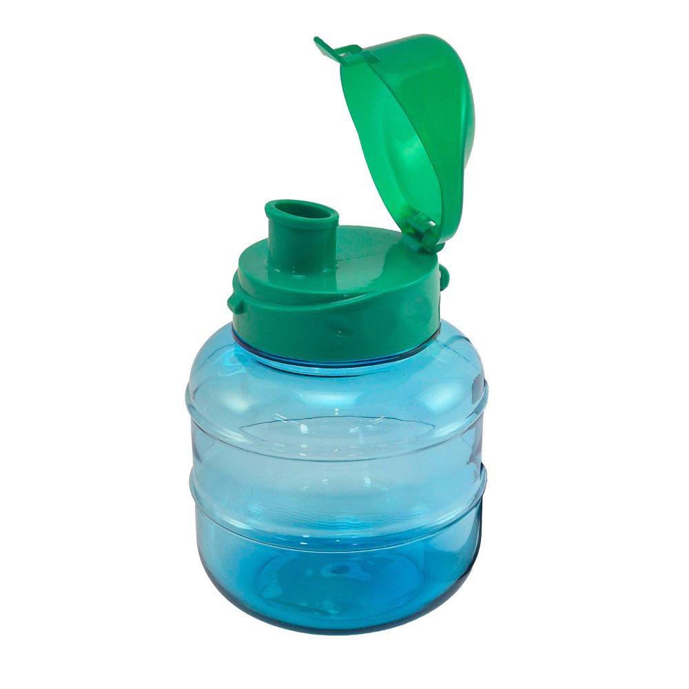 Pachón Prisma PET de 700 ml Color Azul con Verde
