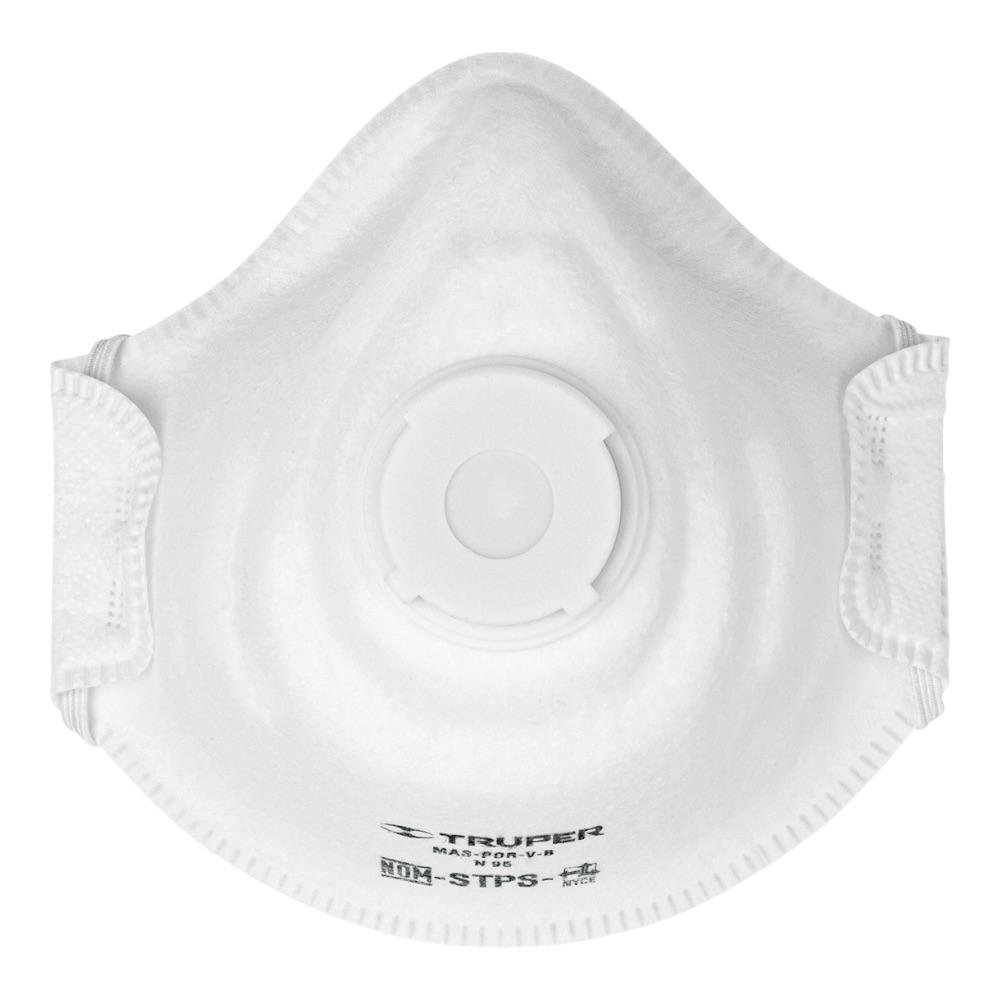 Mascarilla N95 con Válvula para Polvos y Partículas