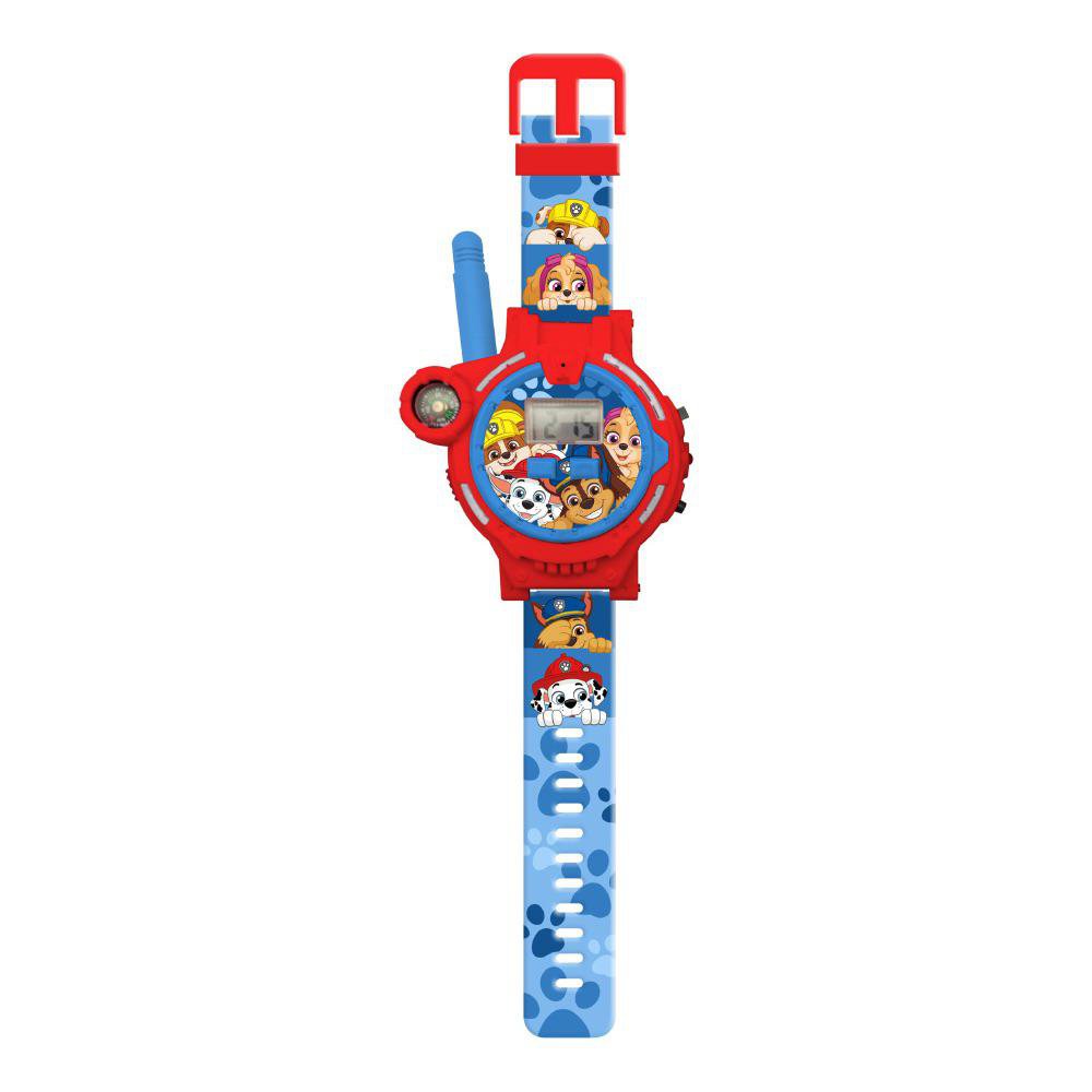 Set de Relojes Walkie Talkie 2 en 1 Diseño de Paw Patrol para 6+ Meses Color Rojo y Azul Reloj Infantil con Walkie Talkie Integrado Paw Patrol