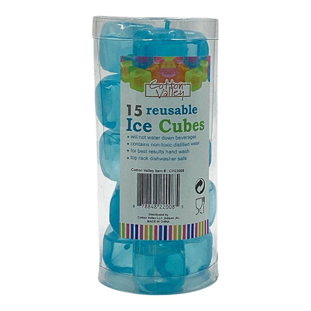 Cubos de Hielo Reutilizables 15 Unidades Cubos de Hielo Reutilizables con 15 Piezas