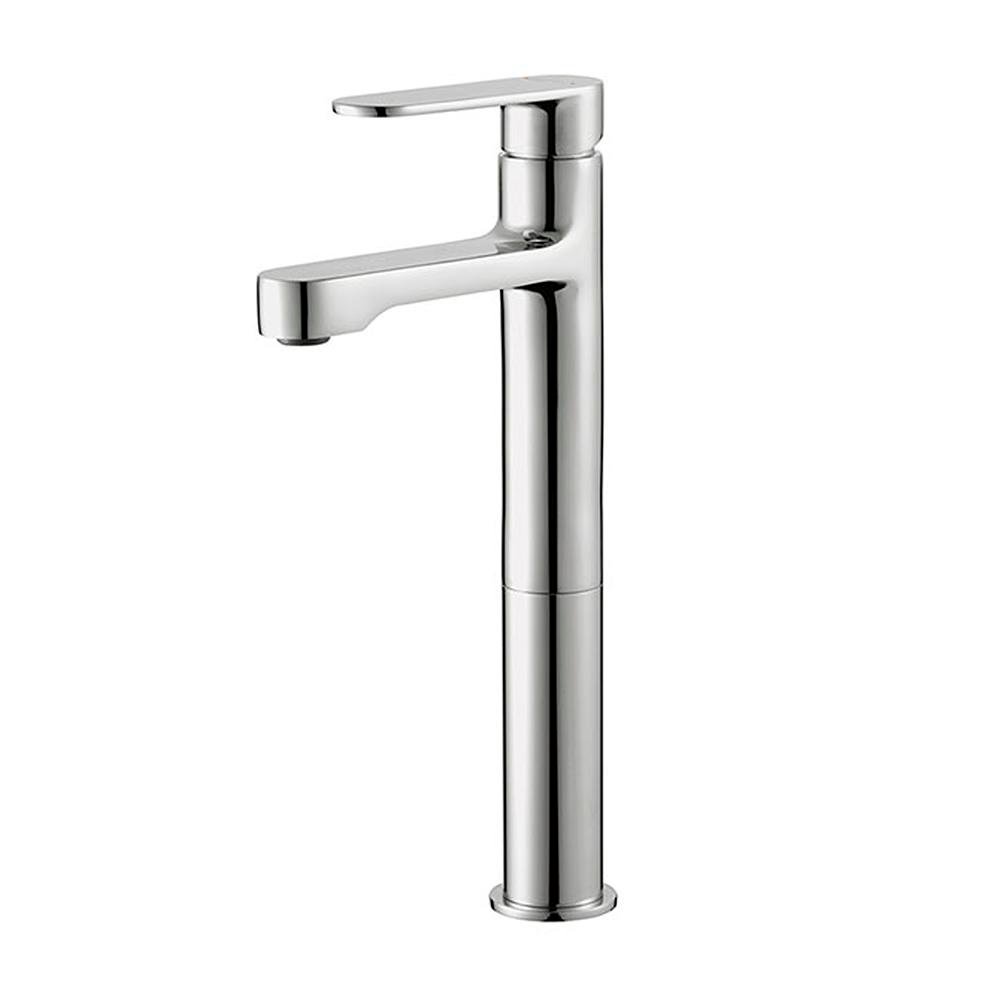 Grifo Monomando para Lavamanos Cuello Alto Sena Cromo