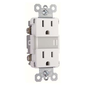 Tomacorriente Empotrable Doble Blanco - Legrand