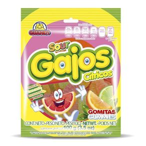 Gomitas Gajos Citricos 100 G - Guandy