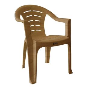 Silla Con Brazo Respaldo Alto Sandalo - Prima Union
