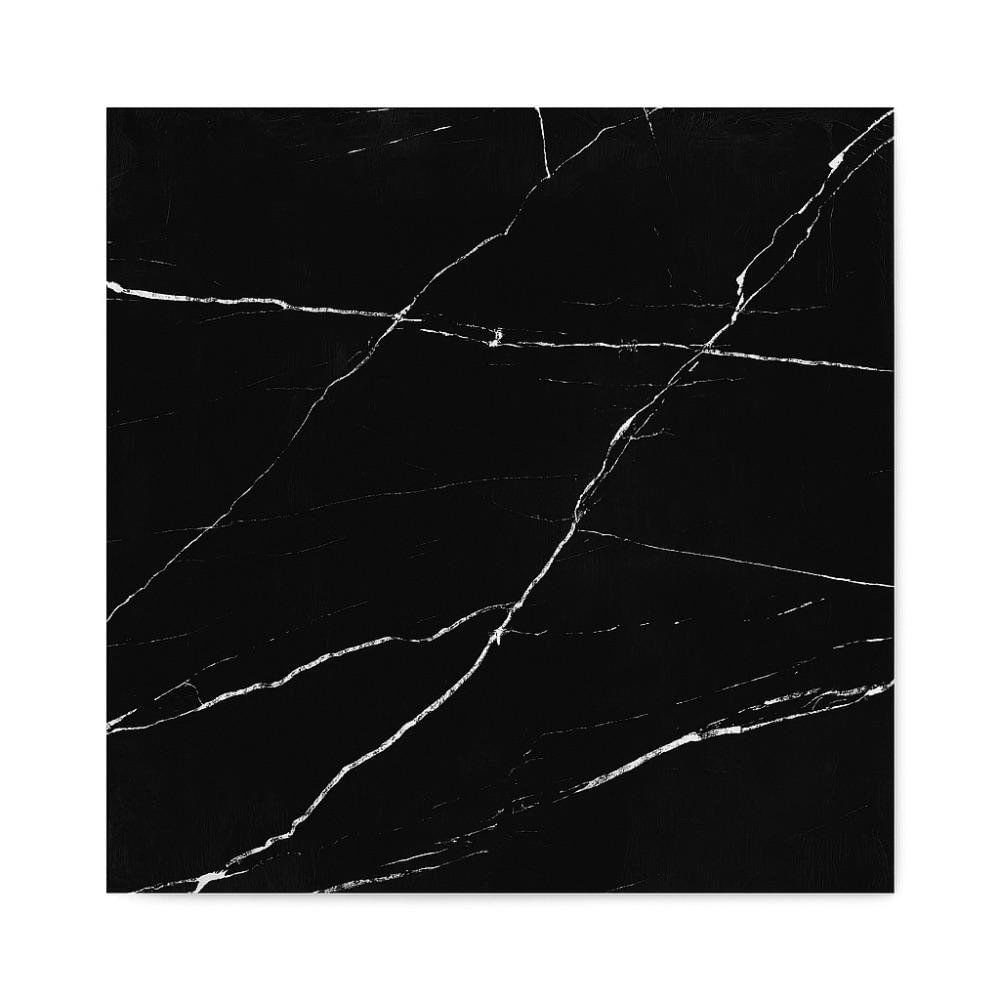 Porcelanato Galaxy Black Brillante 60 x 60 Cm