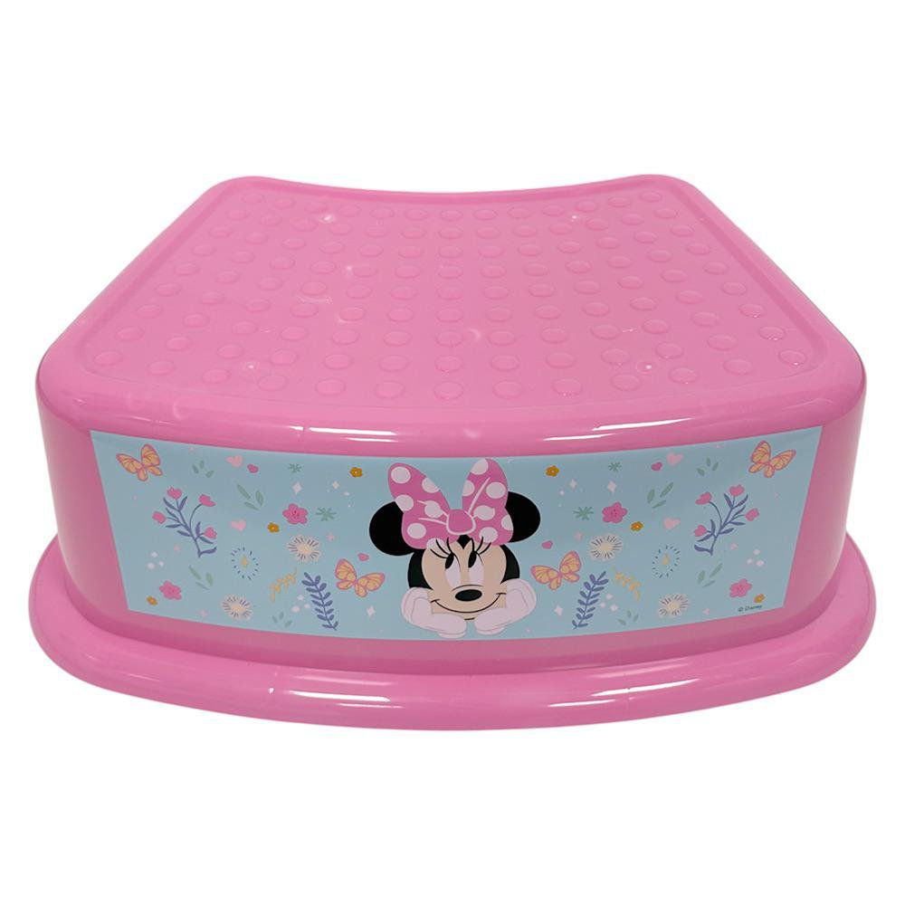 Banco Infantil Plástico Antideslizante Diseño Minnie