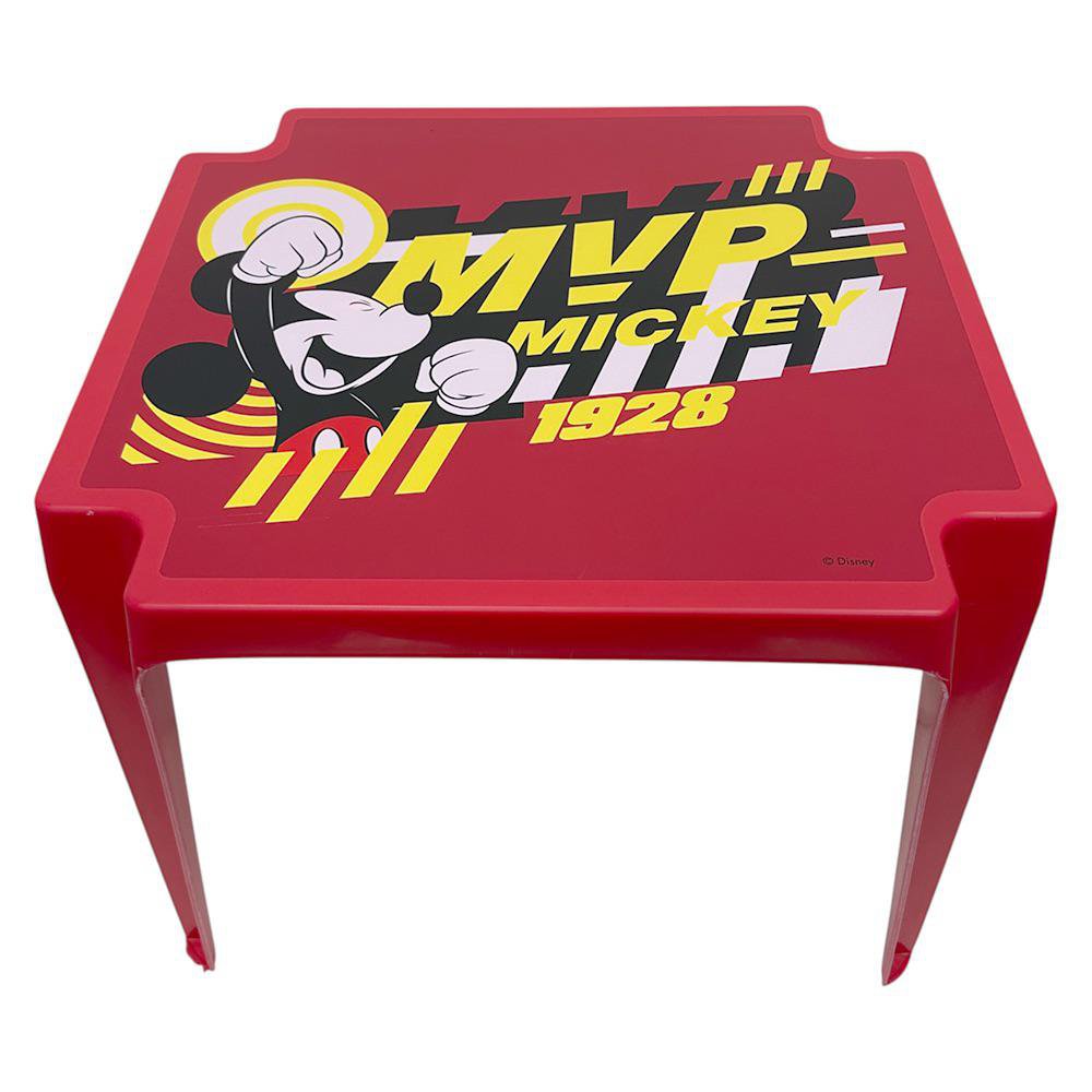Mesa Infantil Diseño Mickey Mouse Color Rojo