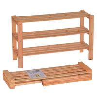 Zapatera 3 Repisas 45X75X27Cm - Modular