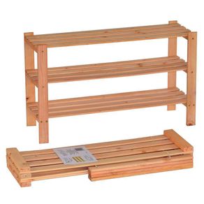 Zapatera 3 Repisas 45X75X27Cm - Modular