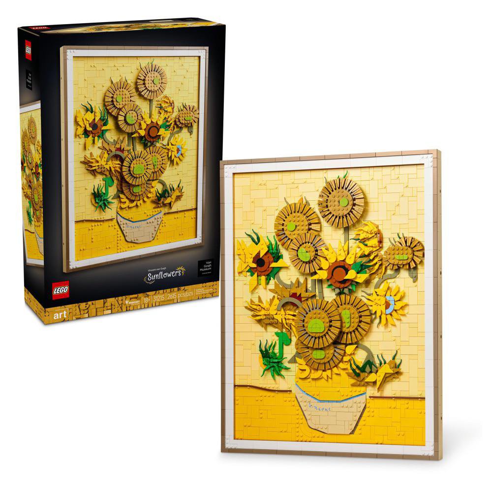 LEGO Art Vincent van Gogh: Los Girasoles #31215 de 2,388 Piezas