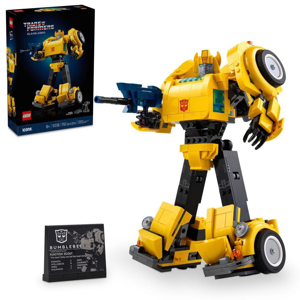 LEGO Icons Bumblebee #10338 de 950 Piezas