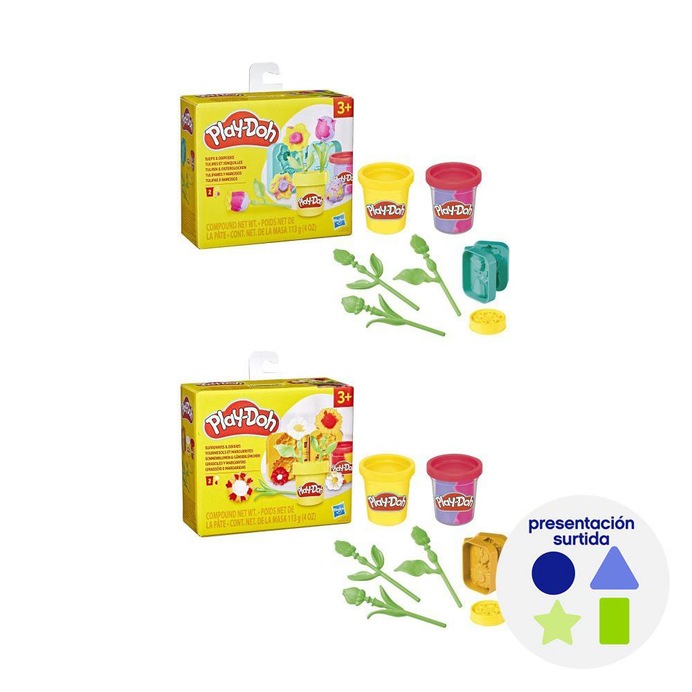 Set de Plasticina Play-Doh Lil Flowers con Accesorios para 3+ Años - Diseños Surtidos Set…