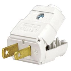 Espiga Blanca Tipo A De 125 V Y 15 A - Leviton