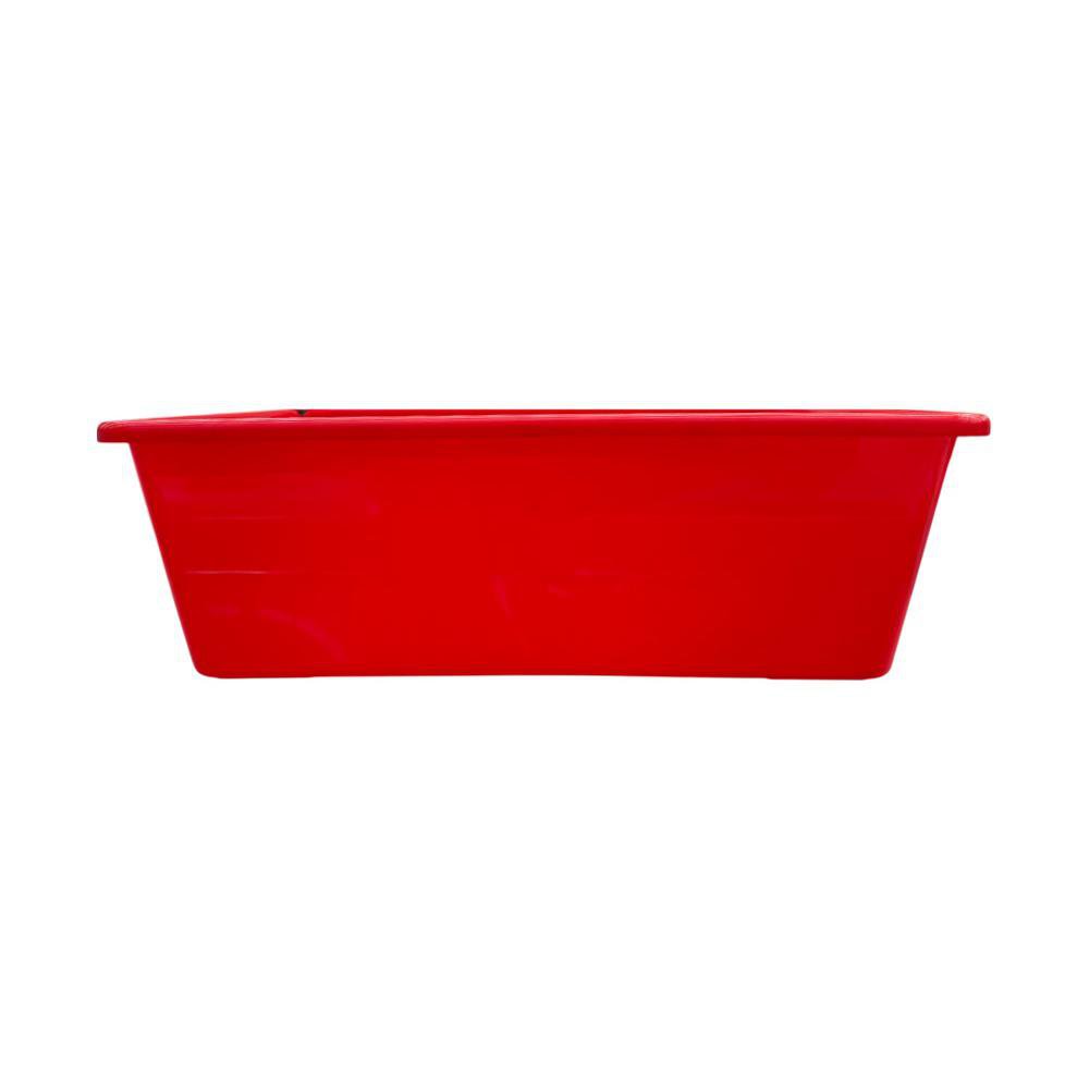Caja Organizadora Grande de Plástico Rojo Caja Organizadora Grande Rojo
