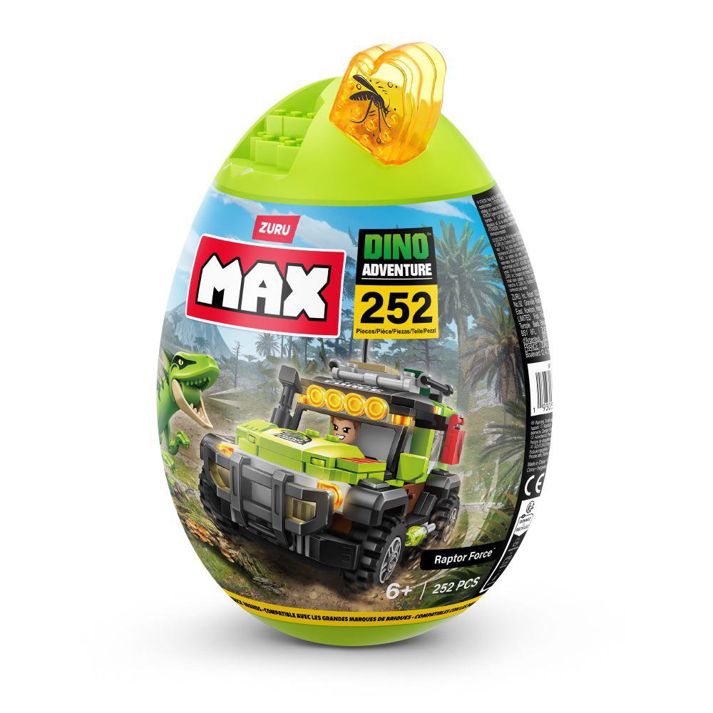Cápsula Coleccionable MAX Dino Adventure de 252 Piezas Presentación Surtida