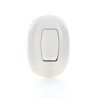 Timbre Sencillo Oval Marfil - Bticino