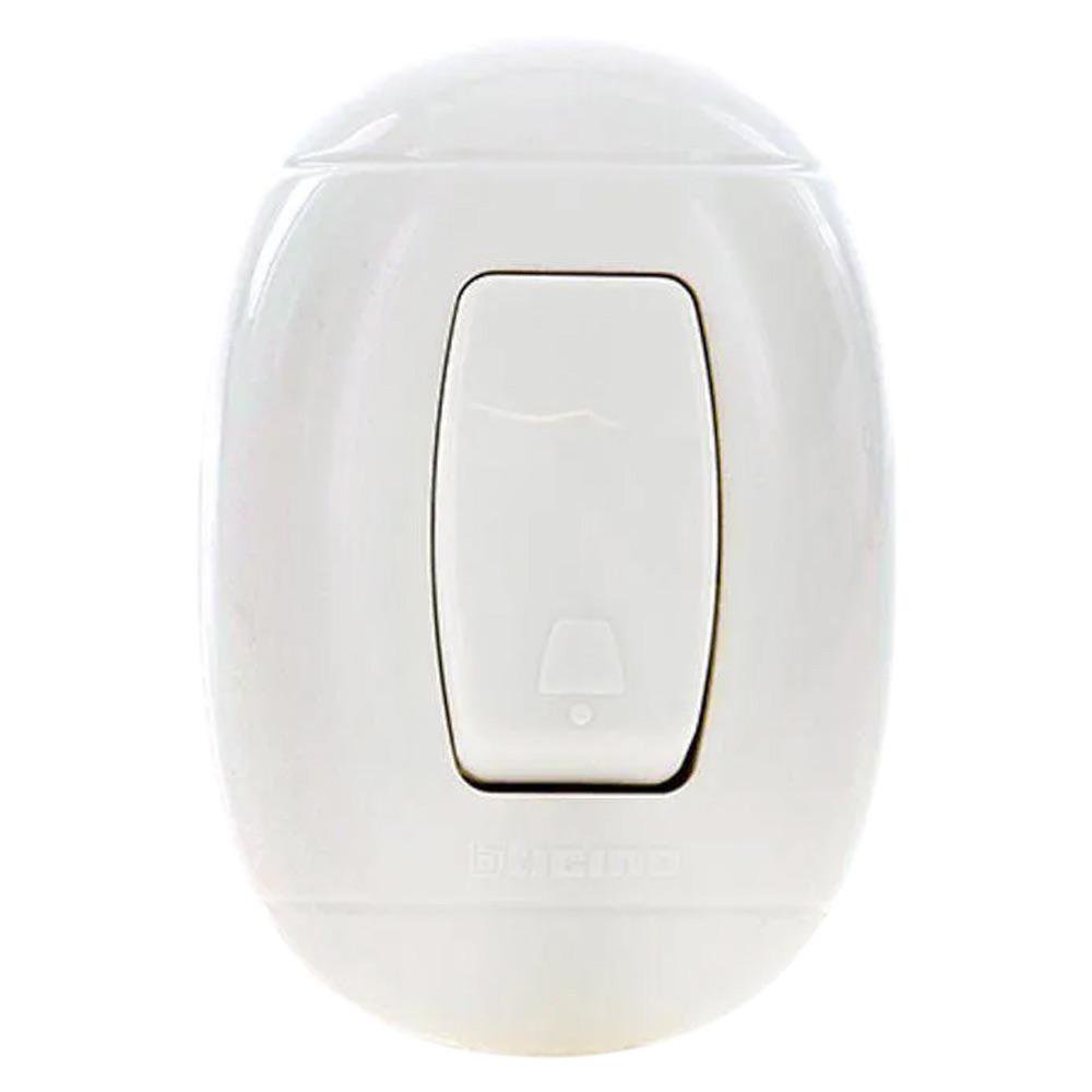 Timbre Simple Oval Marfil 10 A Timbre Sencillo Oval Marfil - Bticino