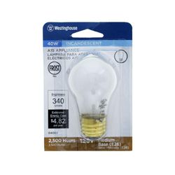 Bombilla Para Electrodomésticos Incandescente Base E27 De 40 W - Westinghouse