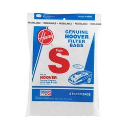 Filtro Bolsa Para Aspiradora Tipo S 3 Unidades - Hoover