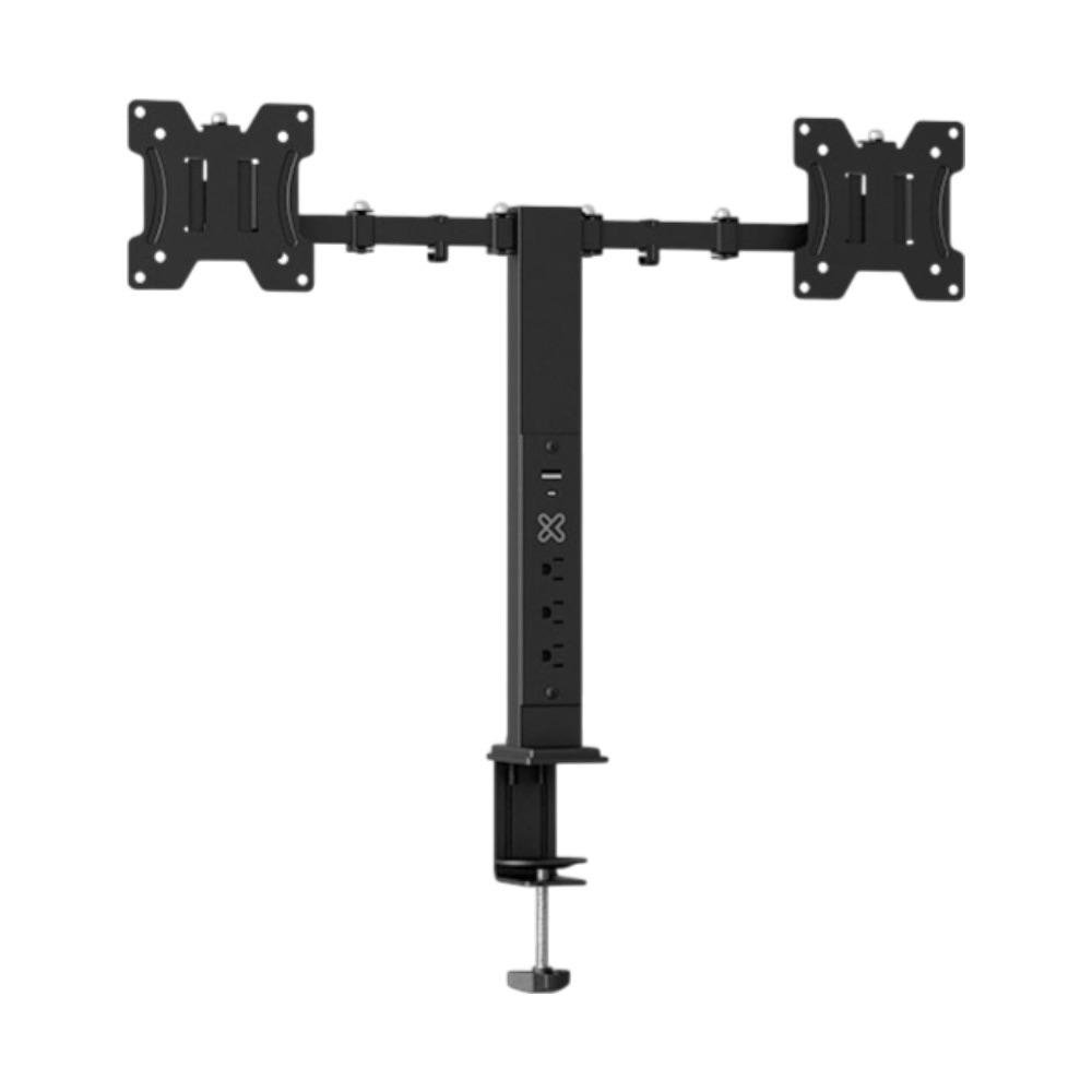 Soporte Doble para Monitores con Regleta de 13 a 32 Plg Soporte Doble Monitores 13 a 32 Plg con Regleta