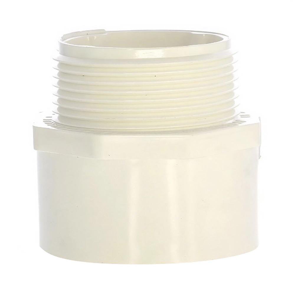 Adaptador Macho de PVC con Rosca de 1 1/2 Plg
