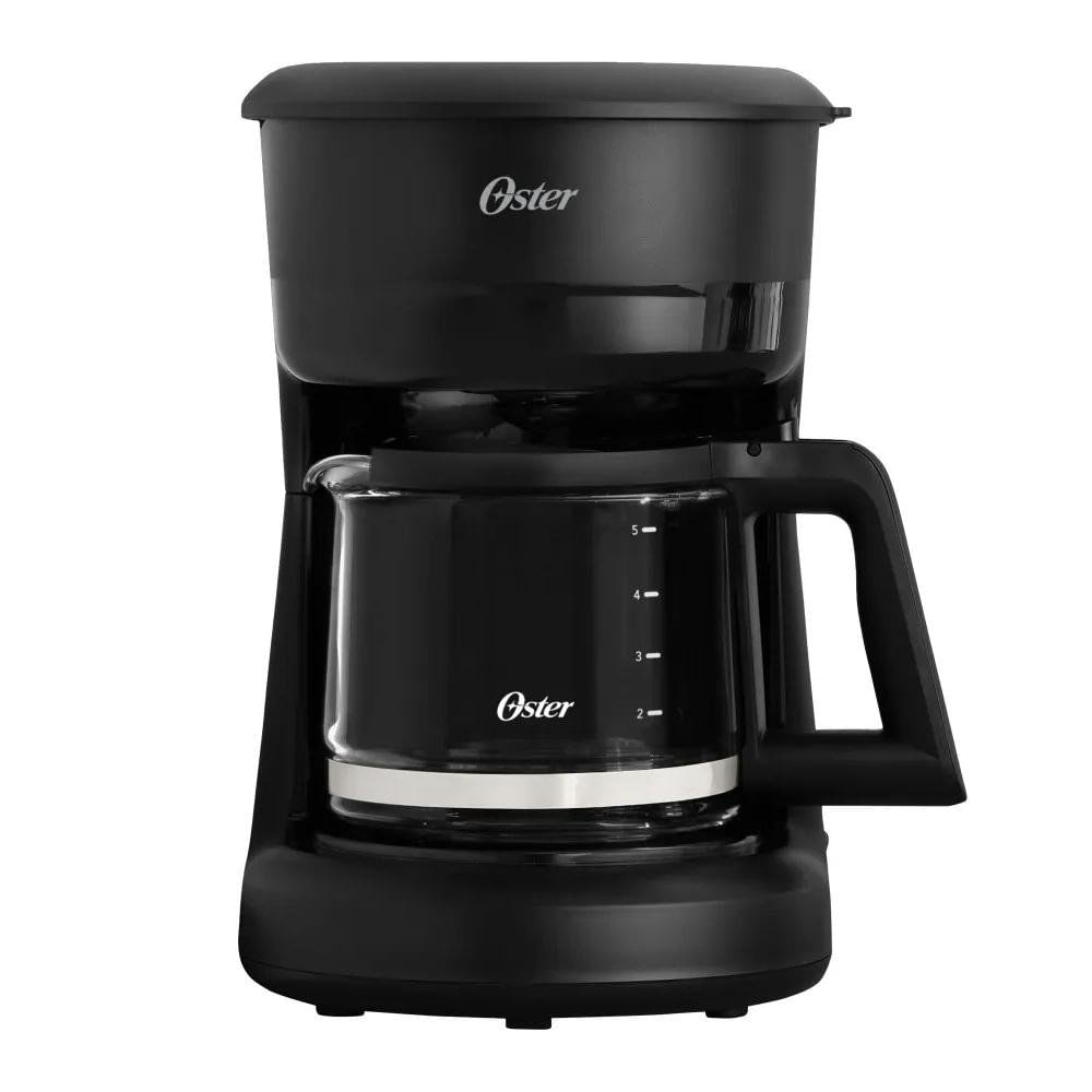 Cafetera con Filtro Reutilizable y Función Pausa y Sirve para 5 Tazas Color Negro