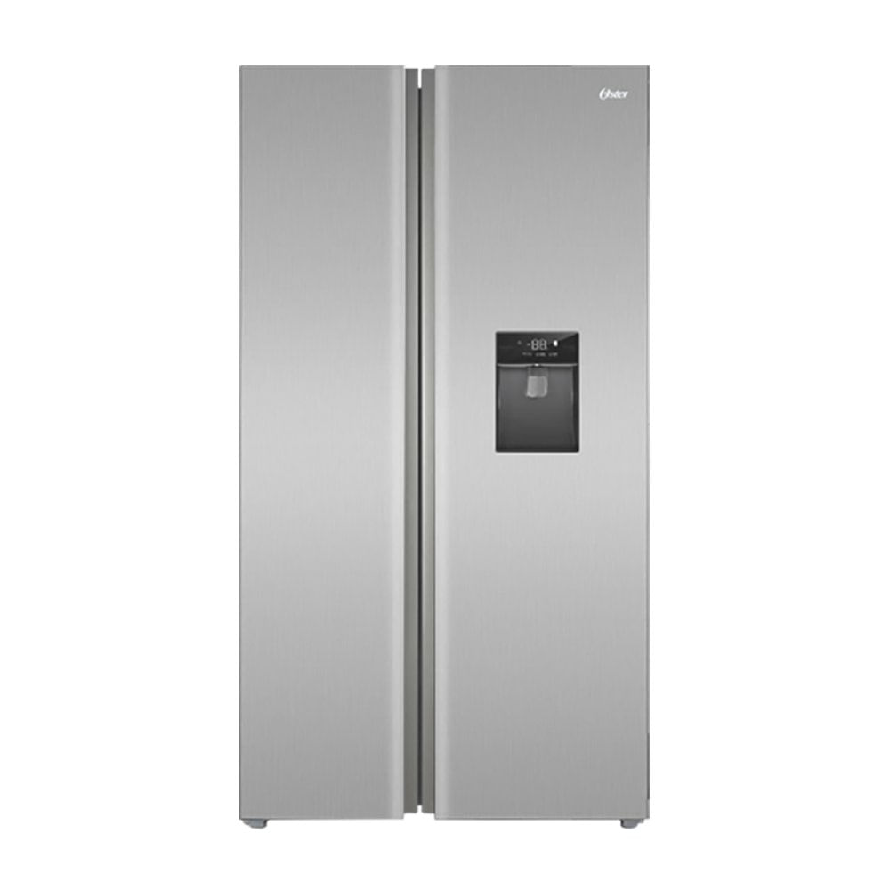 Refrigerador Side by Side 22.3 Pie³ con Dispensador de Agua y Hielo Color Gris