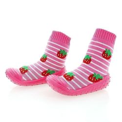 Set 2 Calcetas Con Suela 24-30M Fresas