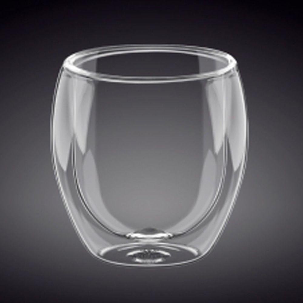 Vaso Doble Pared de 3 oz Color Transparente