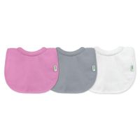 Babero Stay Dry Pink 3Pk 0-6M - Iplay