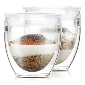 Set 2 Mugs Con Tapa Pavina 6Oz - Bodum