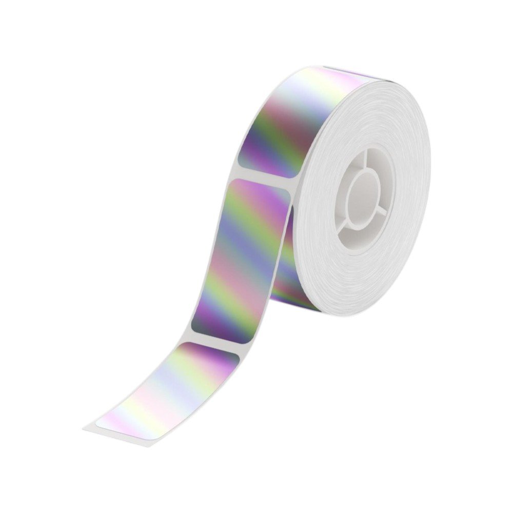 Etiqueta para Transferencia Térmica EL14 x 30 mm Efecto Holográfico para Identificación