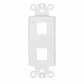 Soporte Placa Doble Blanca - Legrand