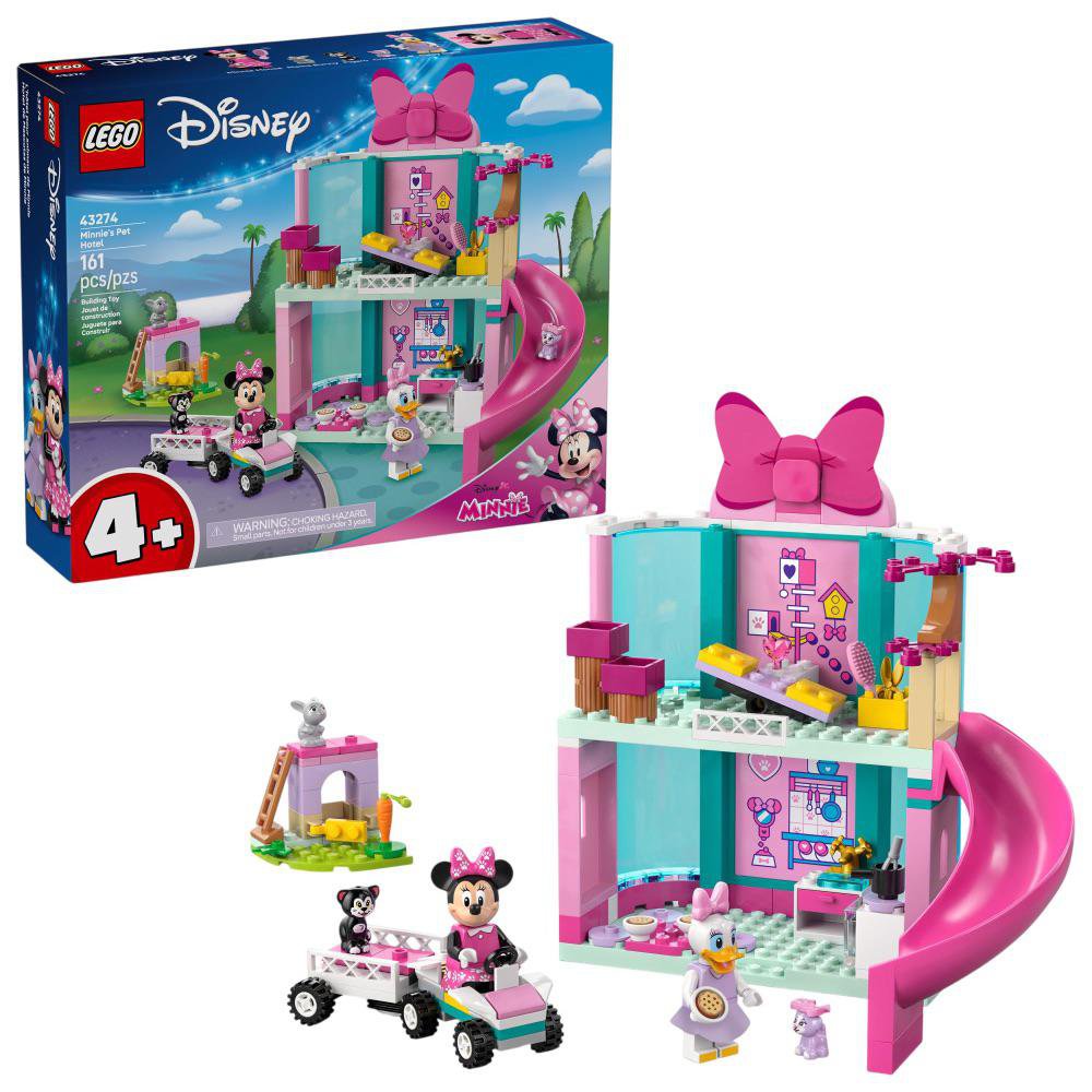 LEGO Disney Hotel de Mascotas de Minnie #43274 de 161 Piezas