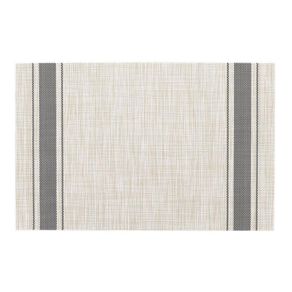 Individual Beige L-Nea Gris 45X30 Cm - Viva