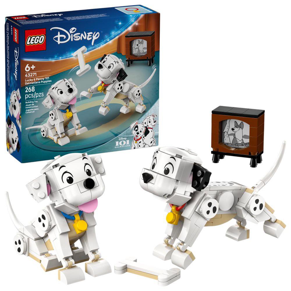 LEGO Disney Lucky y Penny: Cachorros de 101 Dálmatas #43271 de 268 Piezas